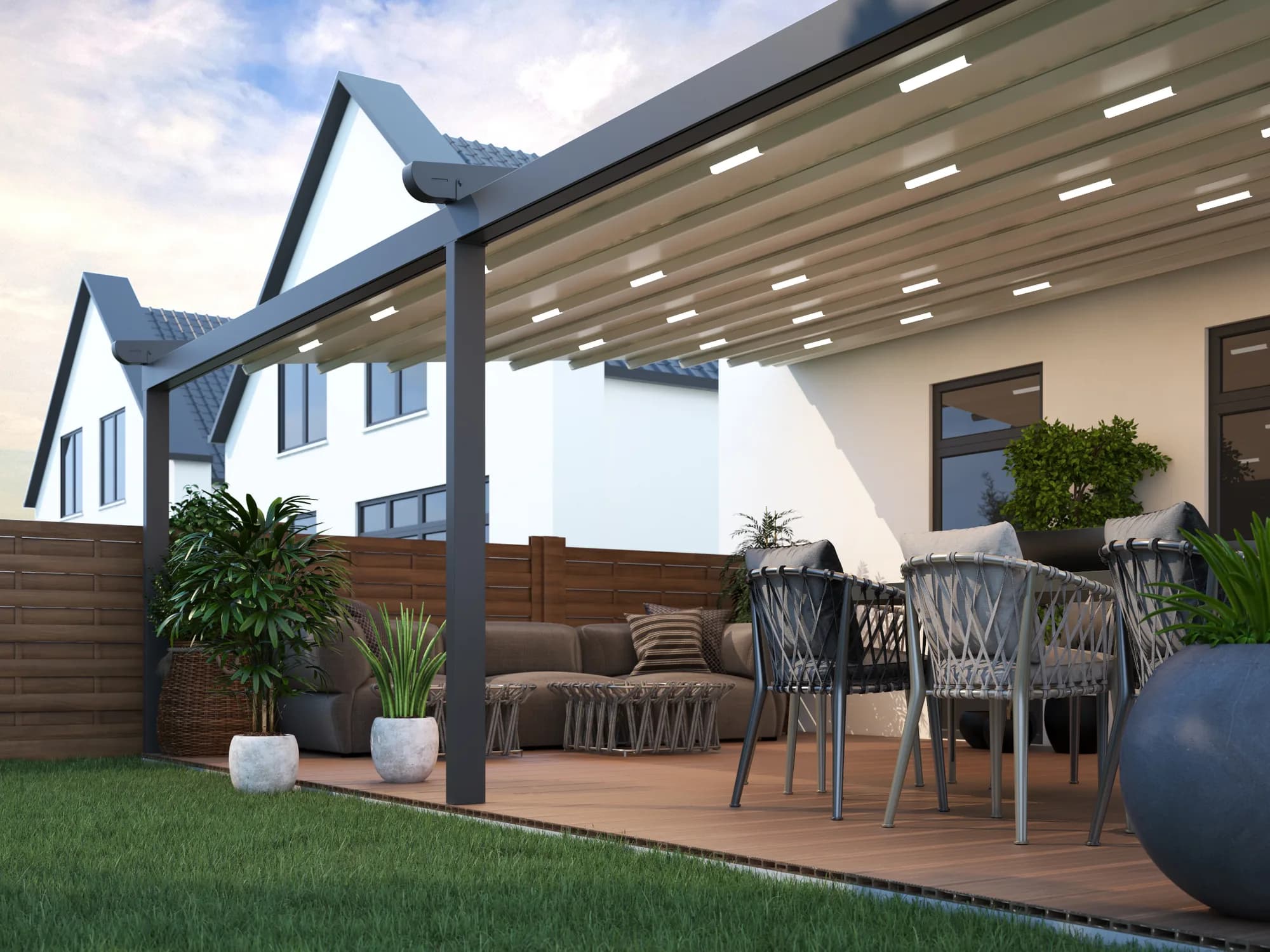 Verdeca Folding Roof with Aluminium Frame thumbnail 3