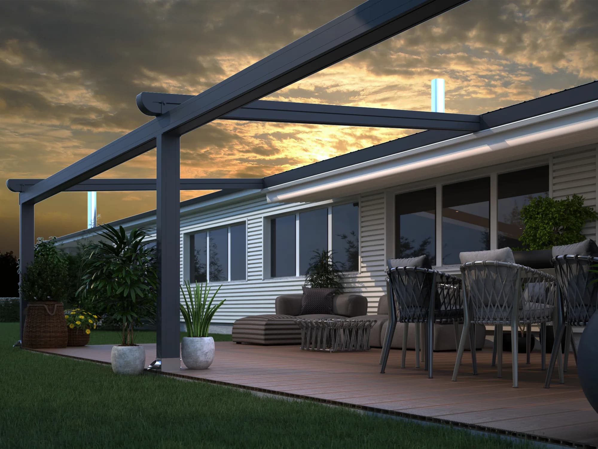 Verdeca Folding Roof with Aluminium Frame thumbnail 5