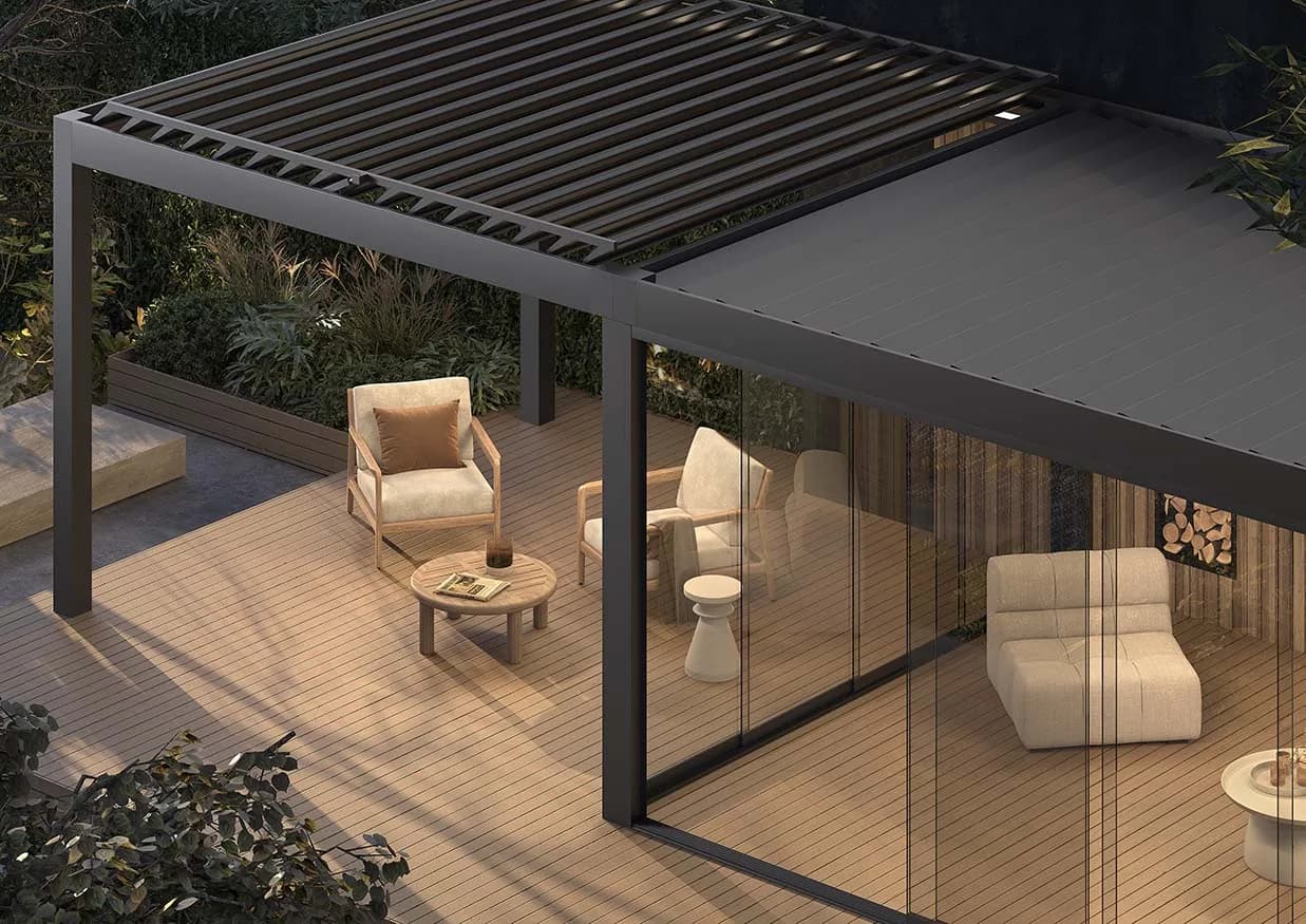 Pinela Delight Louvered Roof — 1 / 2
